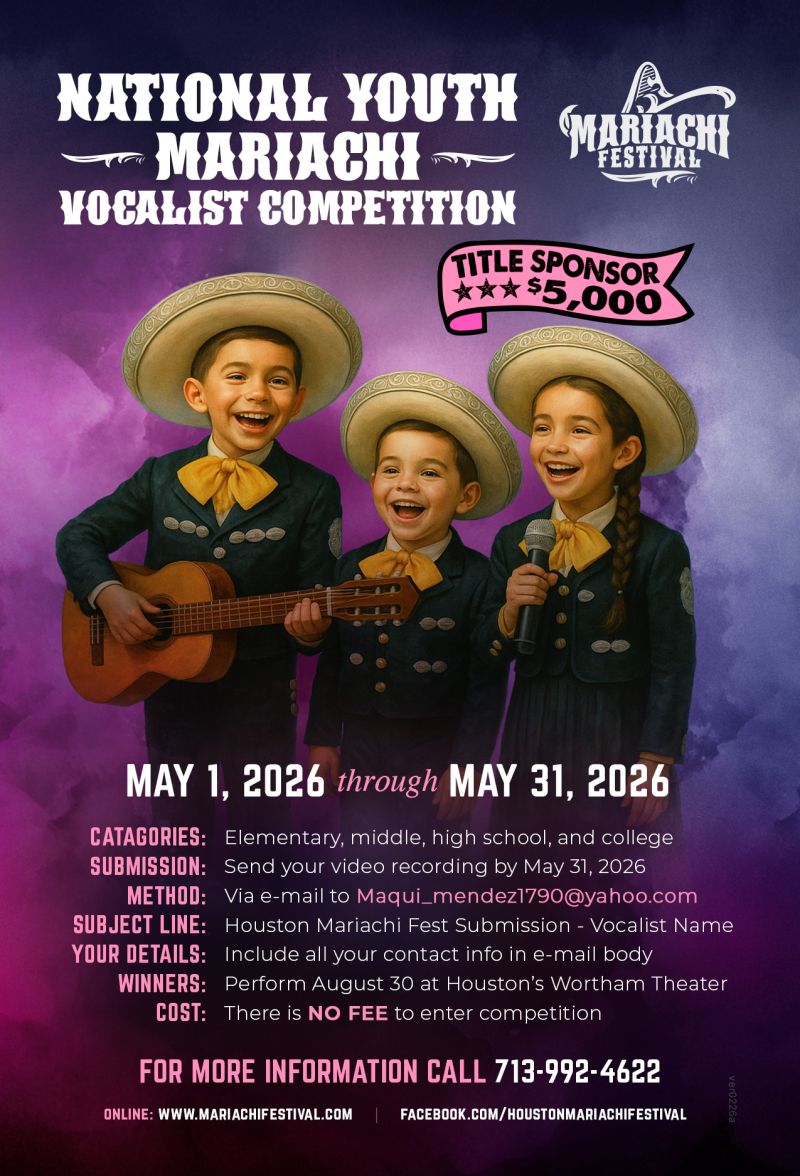 National Youth Vocalist Competition 2026