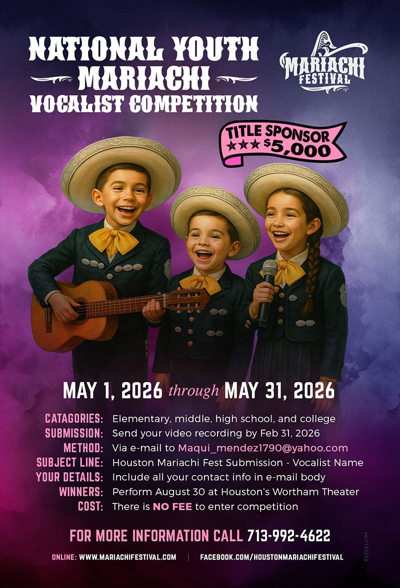 National Youth Vocalist Competition 2026